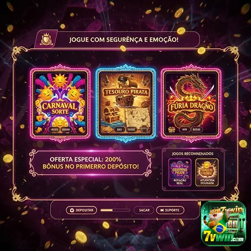 Garantia de Pagamentos Seguros e Jogo Responsável - 7vwin