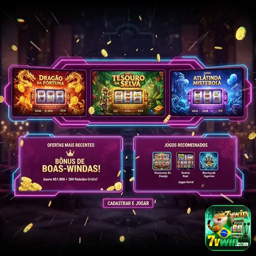 Serviços VIP e jogos de cassino oferecidos pela 7vwin.